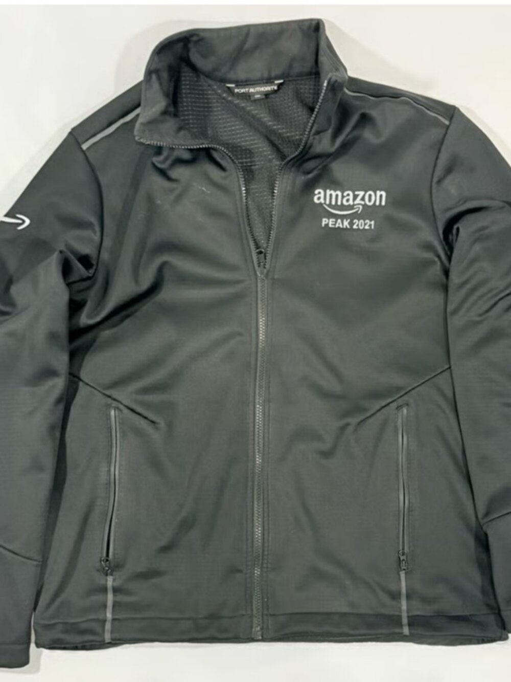 Unisex Black Zip Jacket - Amazon Peak 2021 - Port Authority MEDIUM
